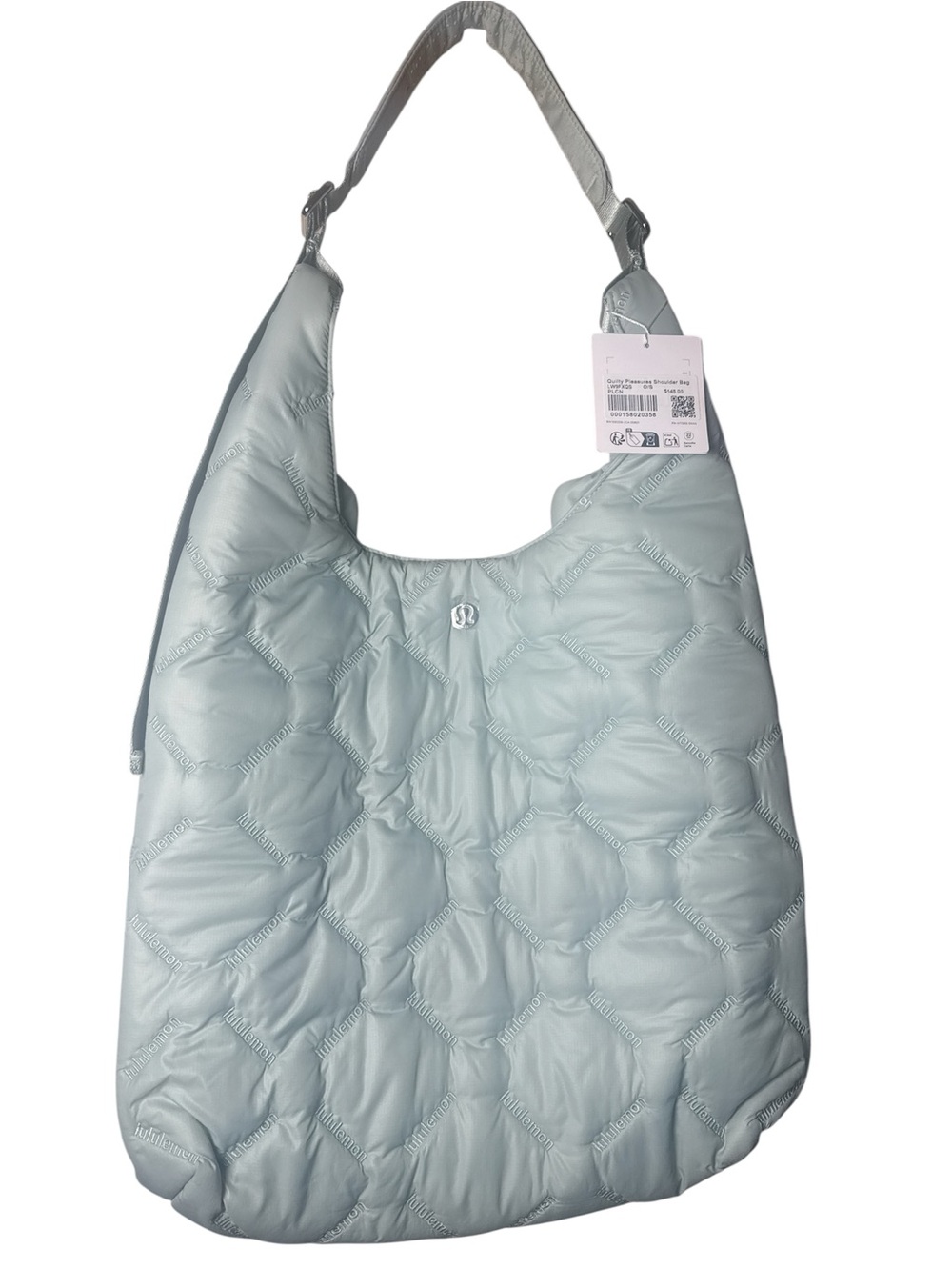 Lululemon Quilty Pleasures Shoulder Bag 14L NWT Pale Linen - Picture 4 of 7